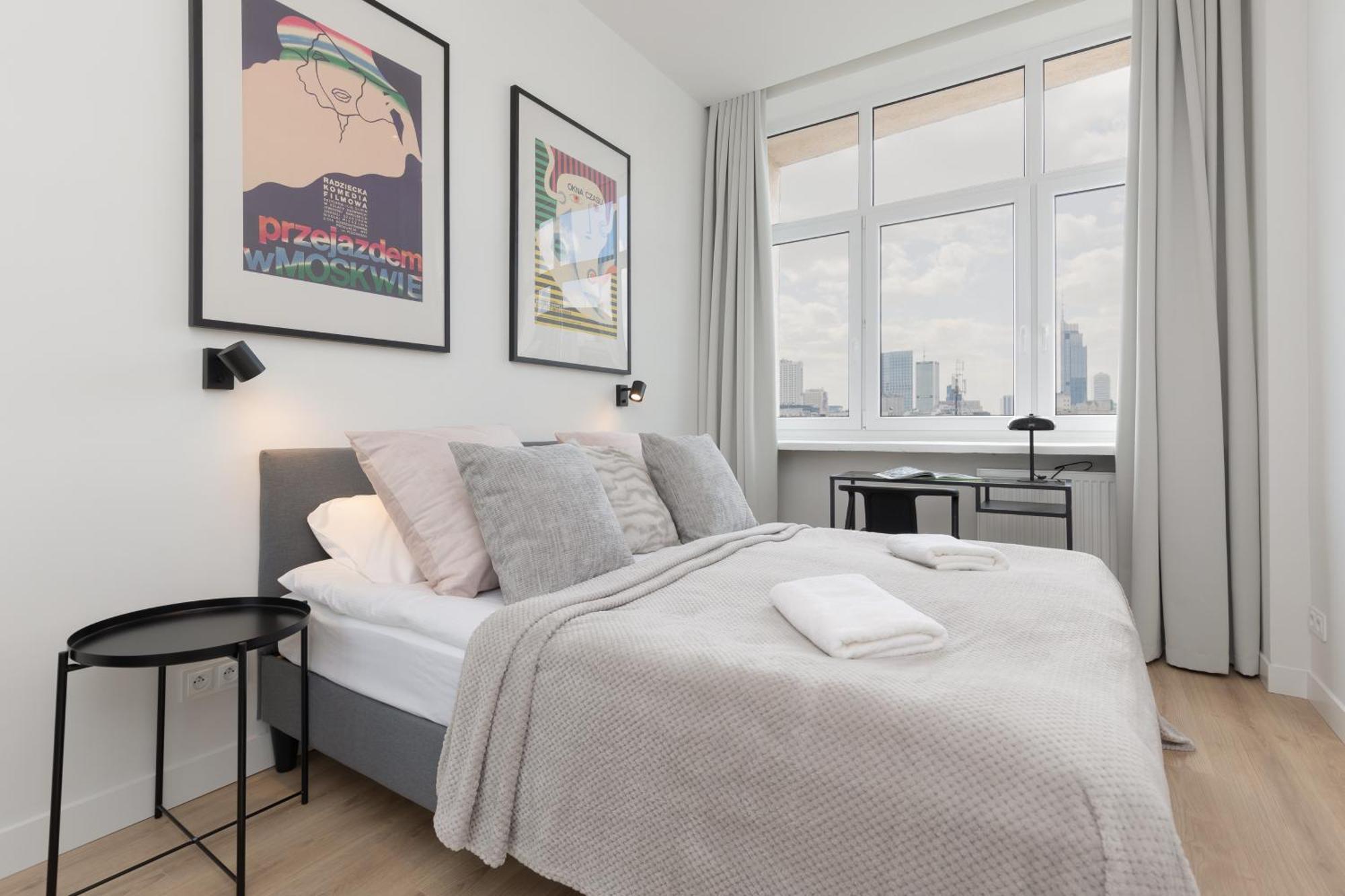 City Panorama Spacious Apartment By Renters Prestige Warsaw Luaran gambar
