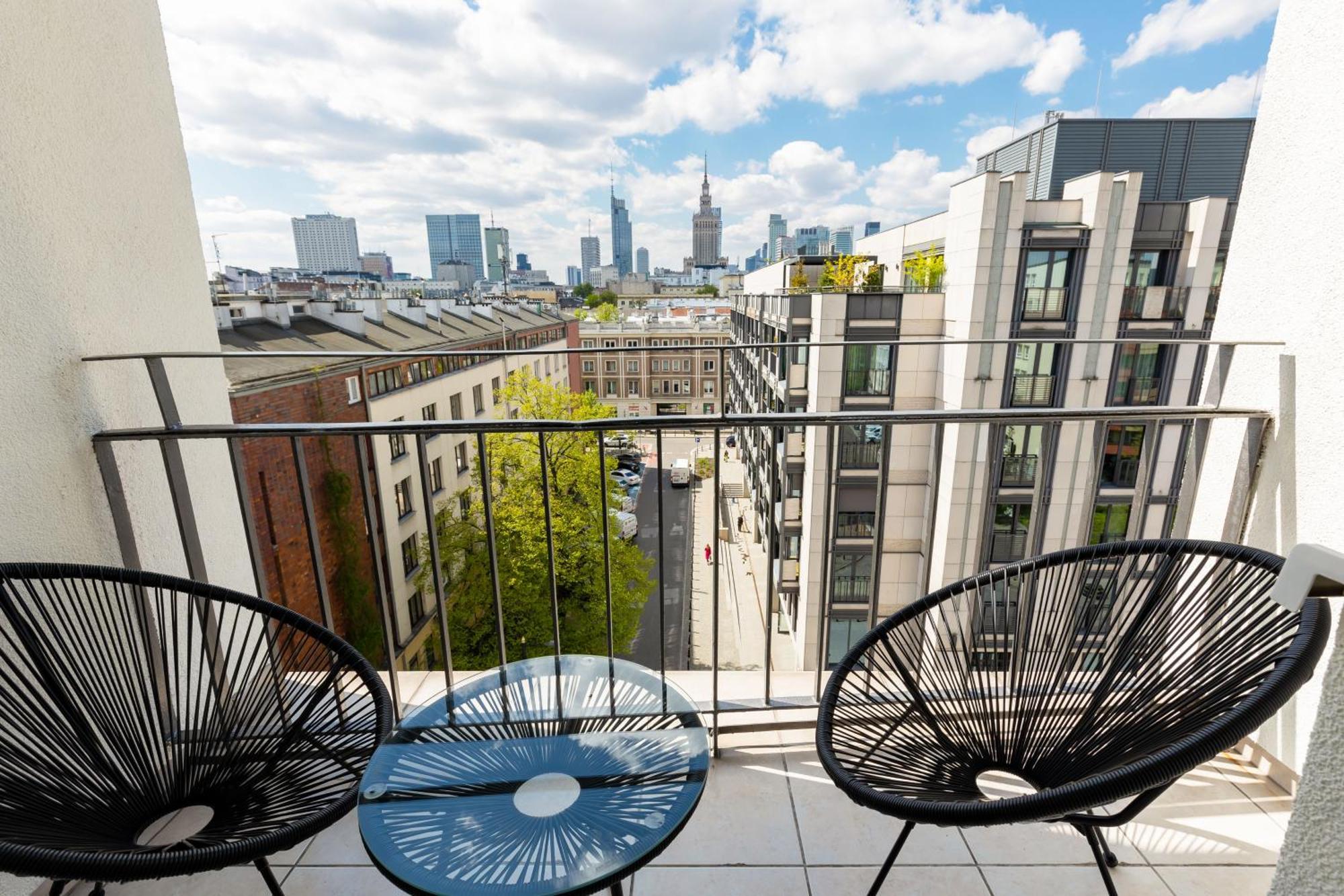 City Panorama Spacious Apartment By Renters Prestige Warsaw Luaran gambar