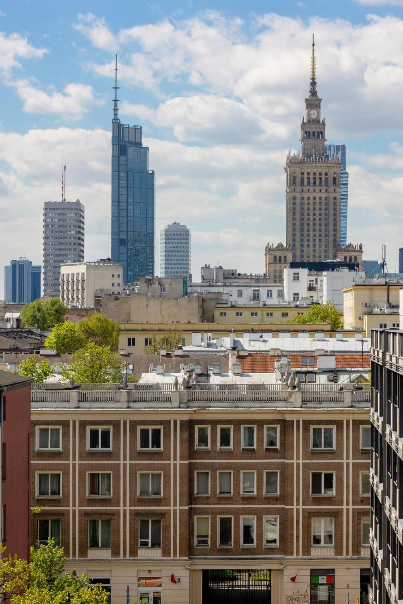 City Panorama Spacious Apartment By Renters Prestige Warsaw Luaran gambar