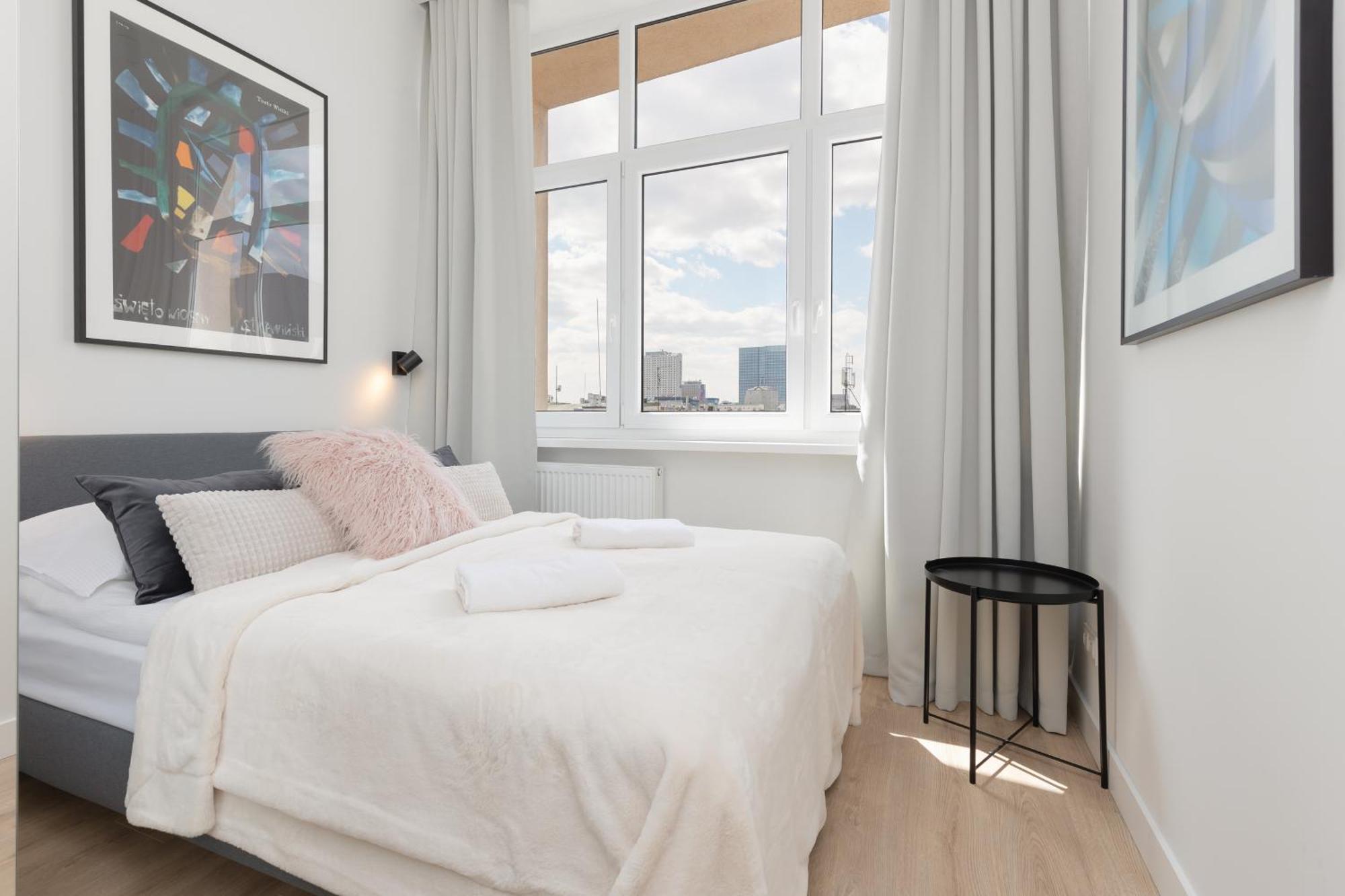 City Panorama Spacious Apartment By Renters Prestige Warsaw Luaran gambar