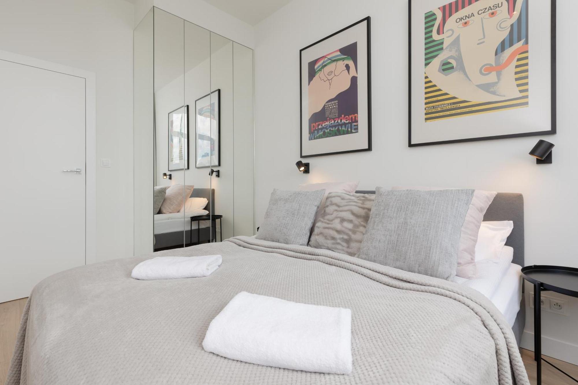 City Panorama Spacious Apartment By Renters Prestige Warsaw Luaran gambar