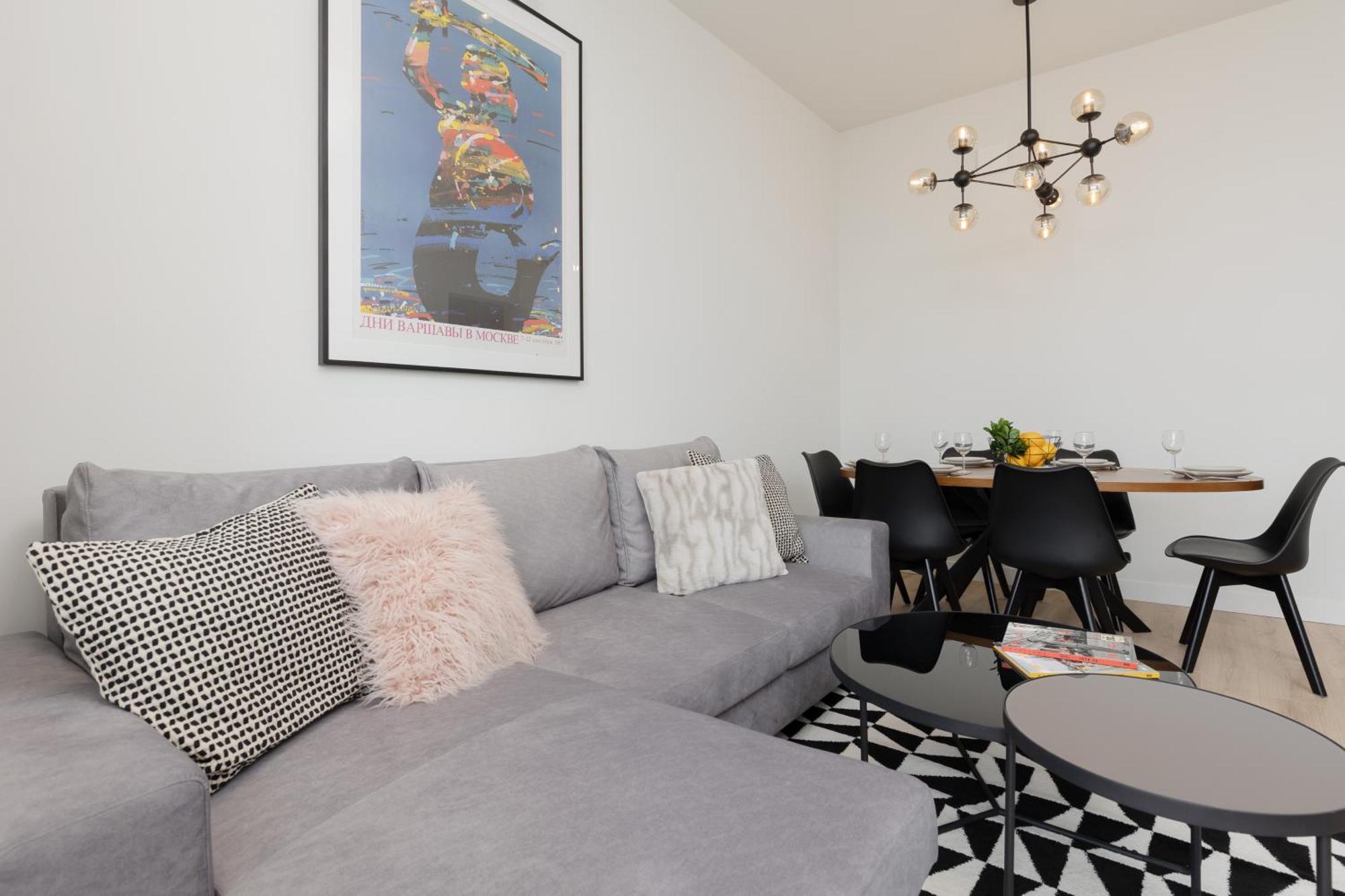 City Panorama Spacious Apartment By Renters Prestige Warsaw Luaran gambar