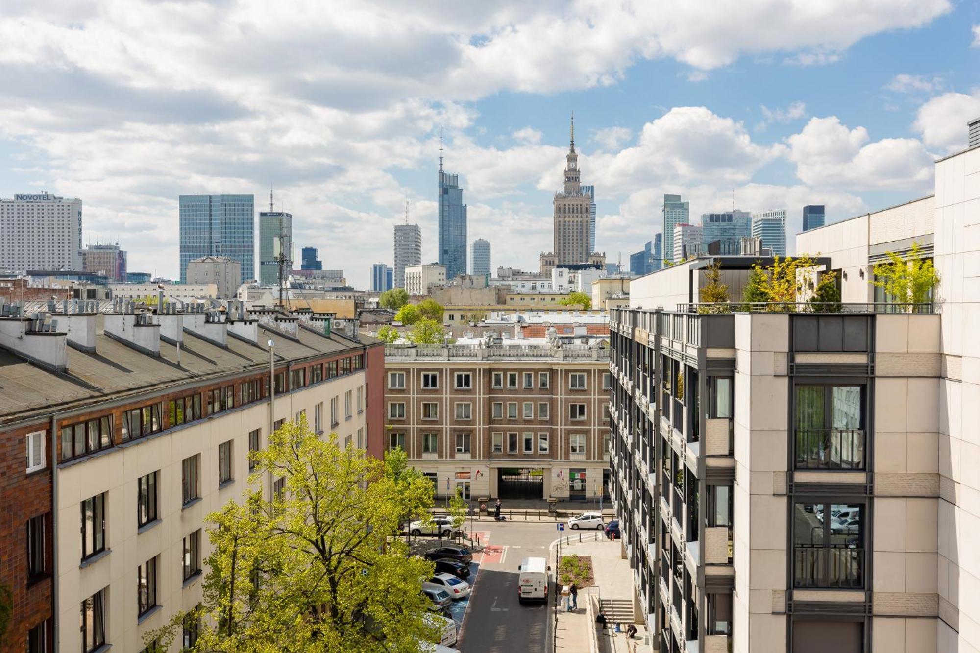 City Panorama Spacious Apartment By Renters Prestige Warsaw Luaran gambar